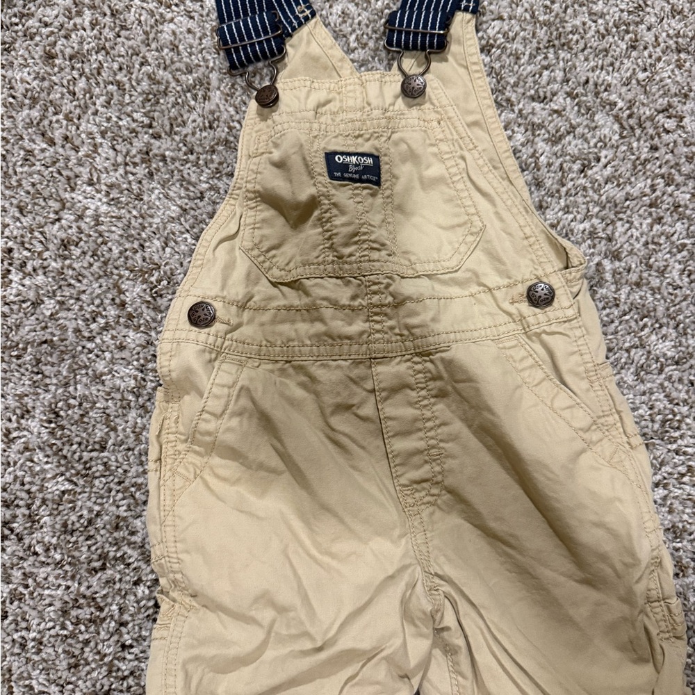 OshKosh B'gosh Tan Classic Overalls